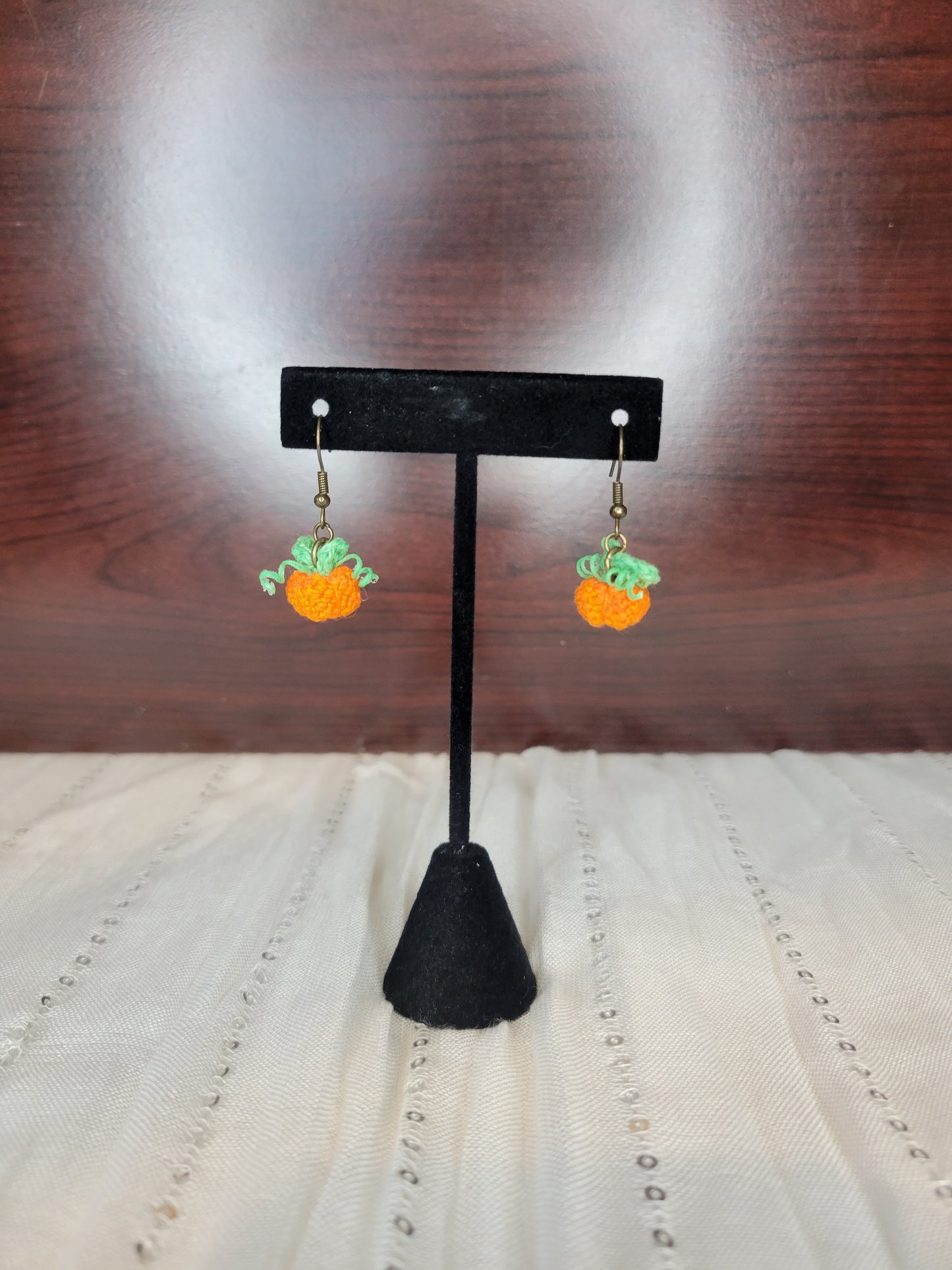 Mini Pumpkin Earrings