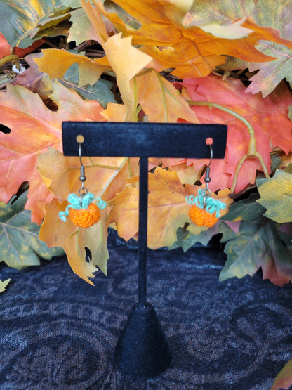 Mini Pumpkin Earrings