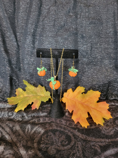 Mini Pumpkin Earrings