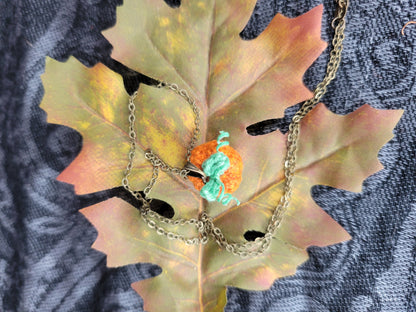 Mini Pumpkin Necklace