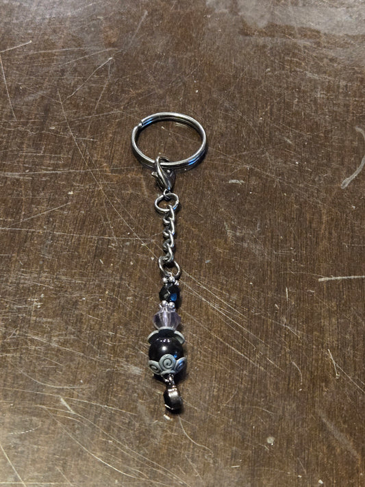 Black Pearl Keychain