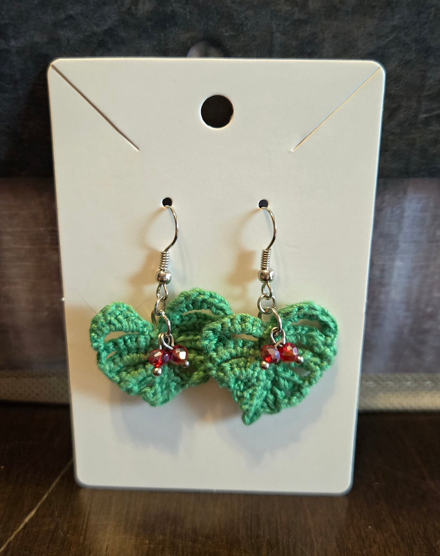 Monstera Earrings